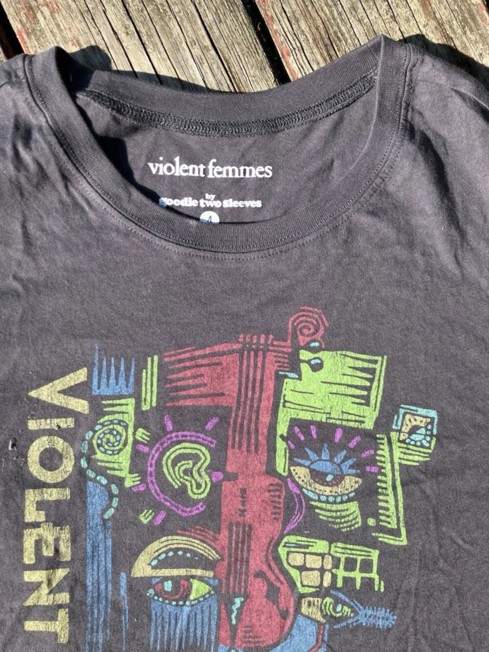 Violent Femmes Tee By Goodie Two Sleeves from Torrid Sz 4x - Picture 2 of 3
